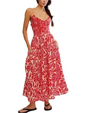 Free People Sweet Nothings Midi Dress